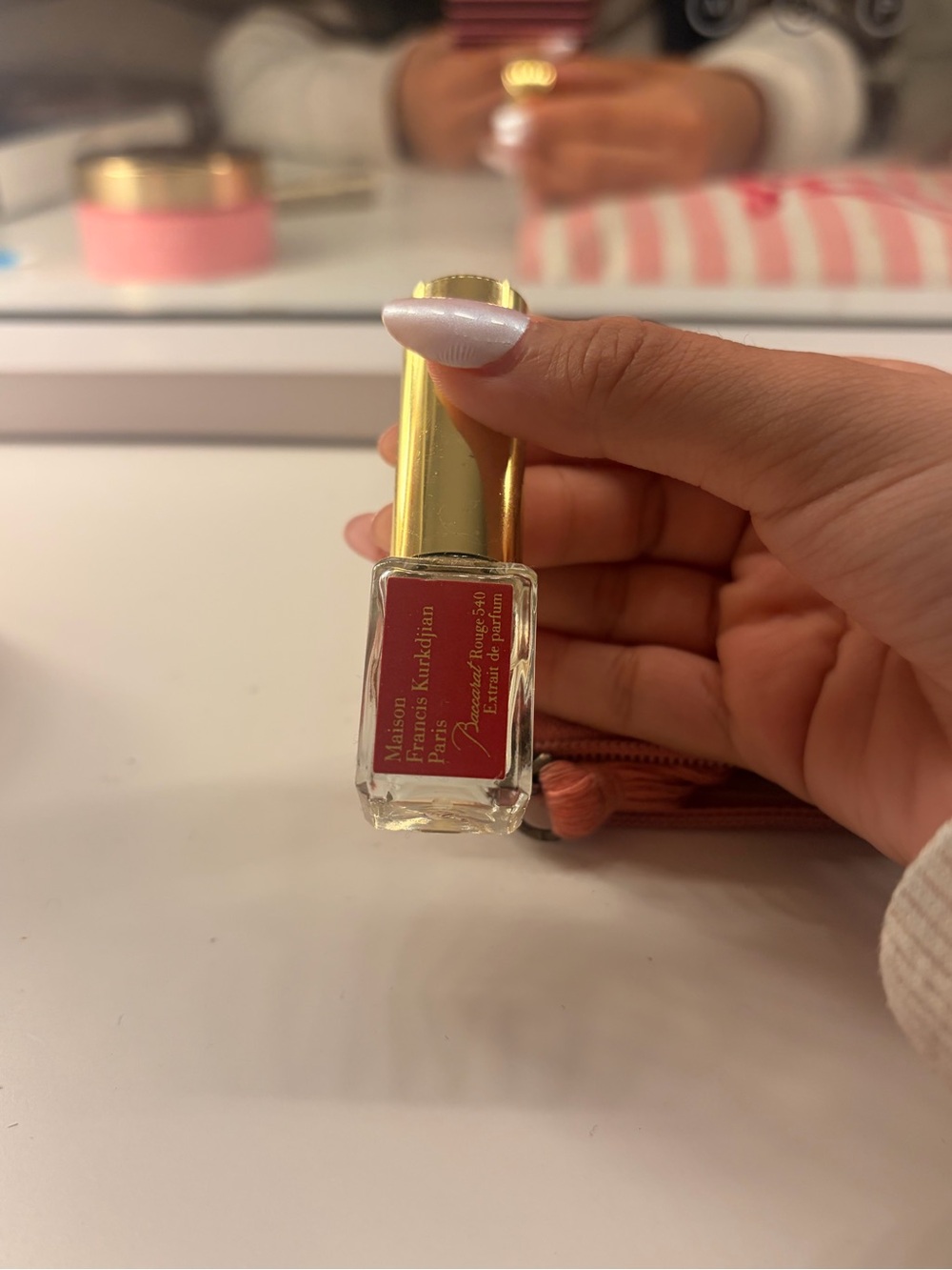 Maison Francis Kurkdjian Red Lipstick with Gold Cap